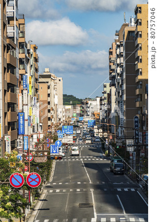 川崎　西口通りの風景【神奈川県・川崎市・幸区】 80757046