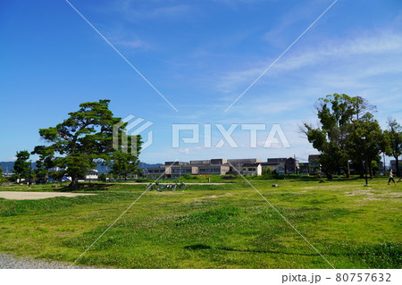 大阪　枚方市　百済寺跡と百済寺跡公園（夏） 80757632