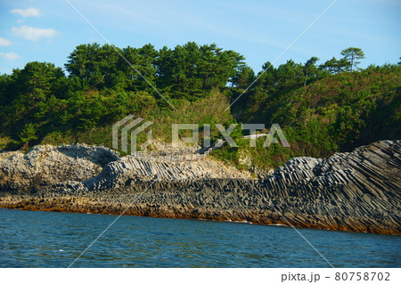 唐津の奇岩 唐津の奇岩 80758702