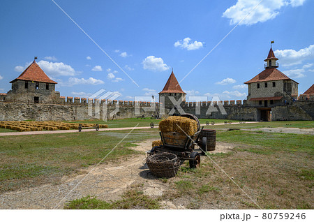Old Turkish fortress Bender in Tighina, Transnistria, Moldova 80759246