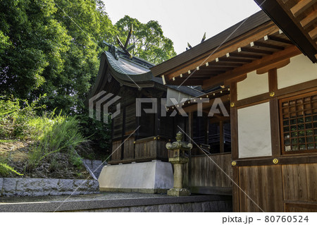 鶴崎神社　本殿　岡山県都窪郡早島町 80760524