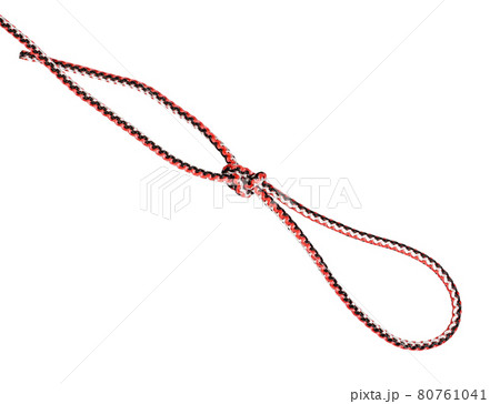slipped figure-eight loop noose tied on rope 80761041