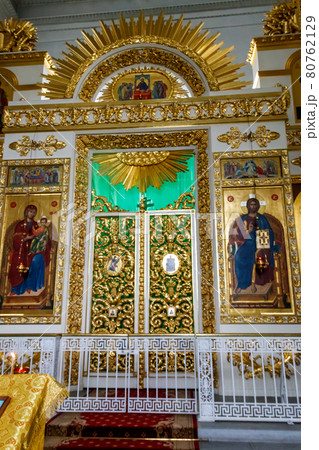Interior of Trinity cathedral in St. Petersburg, Russia Interior of Trinity cathedral in St. Petersburg, Russia 80762129