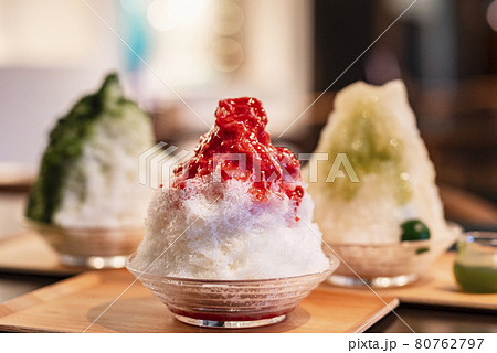 かき氷　夏イメージ 80762797