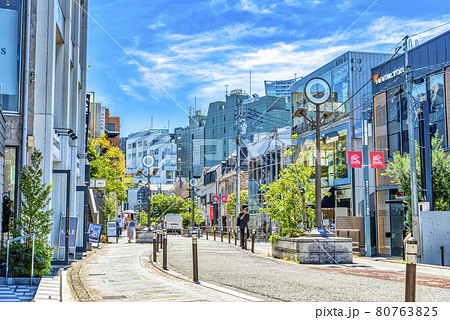 東京渋谷の都市風景 渋谷キャットストリート 東京渋谷の都市風景 渋谷キャットストリート 80763825