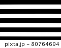 Black and white design horizontal lines, abstract striped pattern texture contrast background monochrome 80764694