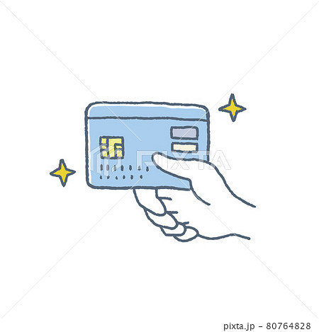クレジットカードを持つ手 クレジットカードを持つ手 80764828