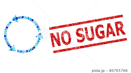 Distress No Sugar Stamp Seal and Recycle Collage of Round Dots 80765766