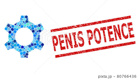 Distress Penis Potence Watermark and Cog Composition of Circles Distress Penis Potence Watermark and Cog Composition of Circles 80766436