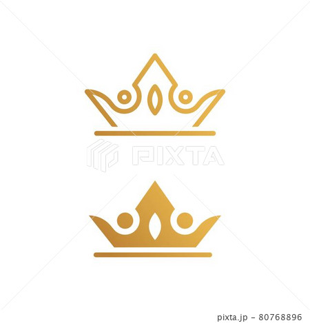 Crown Logo Template vector icon 80768896