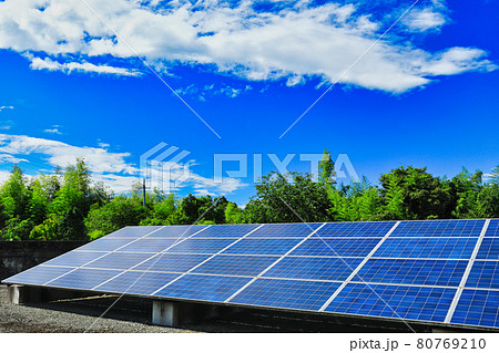 ソーラーパネル 80769210