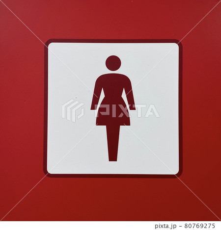 女子トイレ 80769275