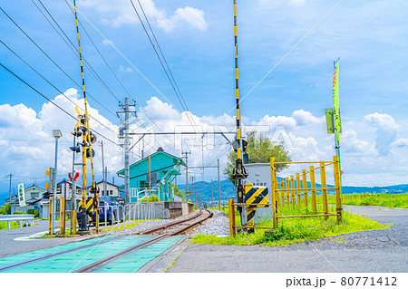 無人駅イメージ 上田電鉄別所線八木沢駅 【長野県】 無人駅イメージ 上田電鉄別所線八木沢駅 【長野県】 80771412