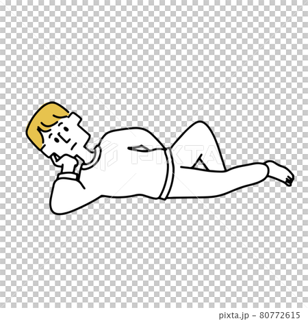 いろんなことにやる気がない男性 80772615