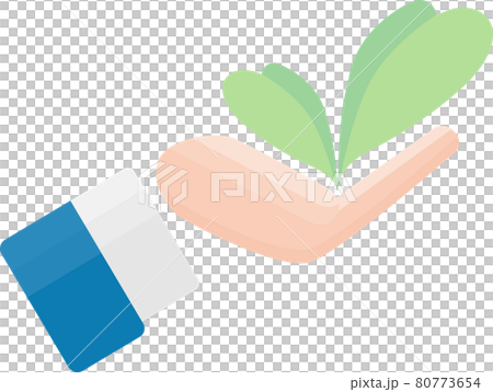 Icon Young leaf mark 80773654
