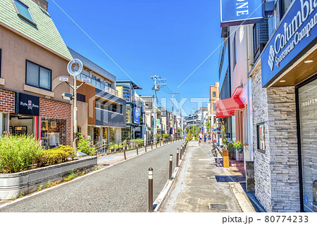 東京渋谷の都市風景 渋谷キャットストリート 東京渋谷の都市風景 渋谷キャットストリート 80774233
