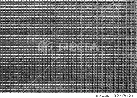 Silver foil insulation texture background. Silver foil insulation texture background. 80776755