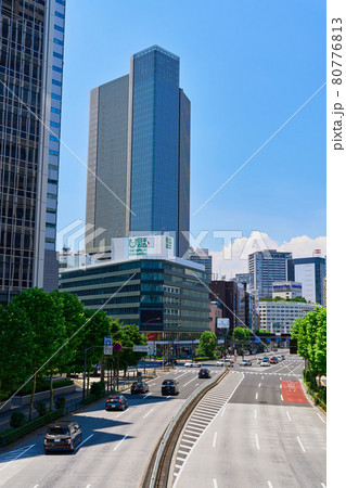 東京　赤坂のビジネス街 80776813
