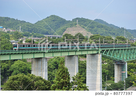 中央本線 鳥沢ー猿橋 JR東日本 E233系2000番台 マト17編成(松戸) 中央本線 鳥沢ー猿橋 JR東日本 E233系2000番台 マト17編成(松戸) 80777397