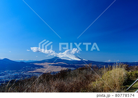 富士山と青空 富士山と青空 80778574