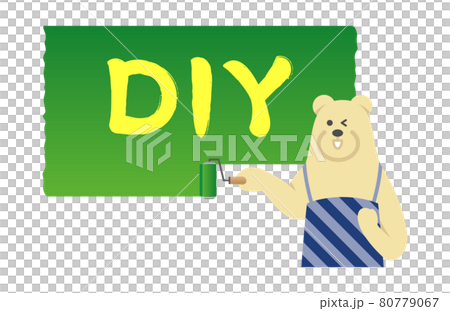 北極熊丈夫畫牆的插圖圖像 80779067