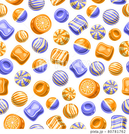 Vector Candy Seamless Pattern 80781762