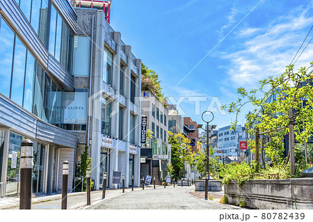 東京渋谷の都市風景 渋谷キャットストリート 東京渋谷の都市風景 渋谷キャットストリート 80782439
