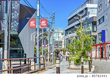 東京渋谷の都市風景 渋谷キャットストリート 東京渋谷の都市風景 渋谷キャットストリート 80782441