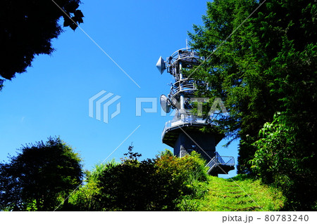 埼玉 城峯山 山頂の展望台 埼玉 城峯山 山頂の展望台 80783240