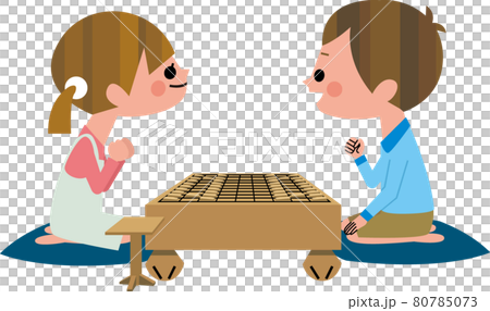将棋の対戦 80785073