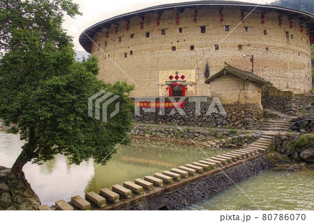中国福建省南靖 裕昌楼 / Yuchanglou, Nanjing, Fujian, China 80786070