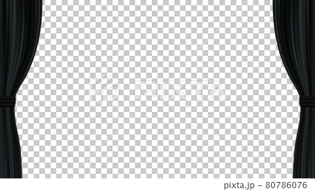 カーテン 布 背景素材 アルファチャンネル付 背景透明 カーテン 布 背景素材 アルファチャンネル付 背景透明 80786076
