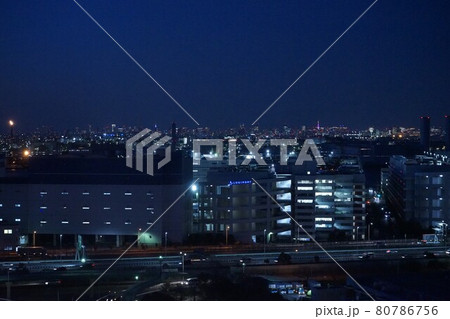川崎 工場の夜景 川崎 工場の夜景 80786756