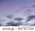 夕暮れの空 80787336