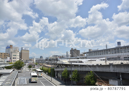 岡山駅前の風景 80787791