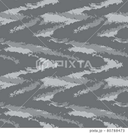 Black and White Brush Stroke Fur Seamless Pattern 80788473