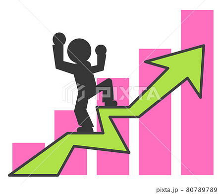 努力をして成功した人のイラストのイラスト素材 8077 努力をして成功した人のイラストのイラスト素材 8077