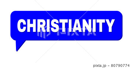 Speech CHRISTIANITY Colored Bubble Frame Speech CHRISTIANITY Colored Bubble Frame 80790774