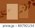 フレーム 葉 木の葉 80792134