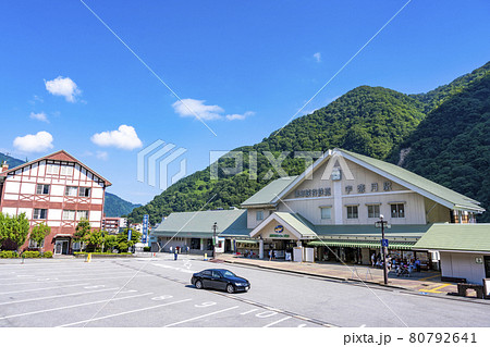 黒部峡谷鉄道トロッコ電車 宇奈月駅 80792641