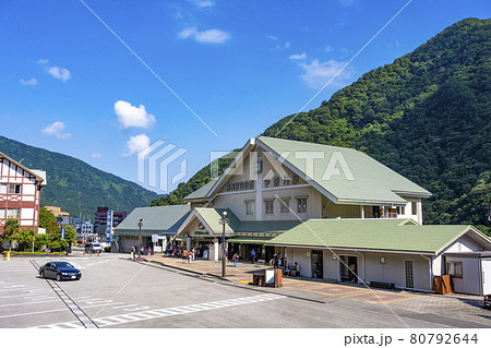 黒部峡谷鉄道トロッコ電車 宇奈月駅 80792644