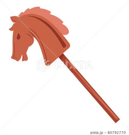 wooden rocking horse for a child. 80792770