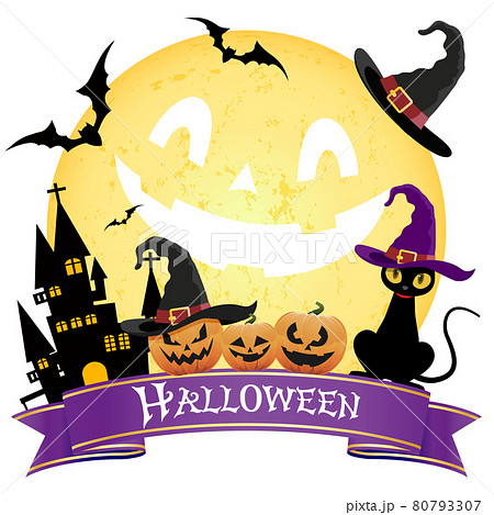 ハロウィン　イメージ素材 80793307