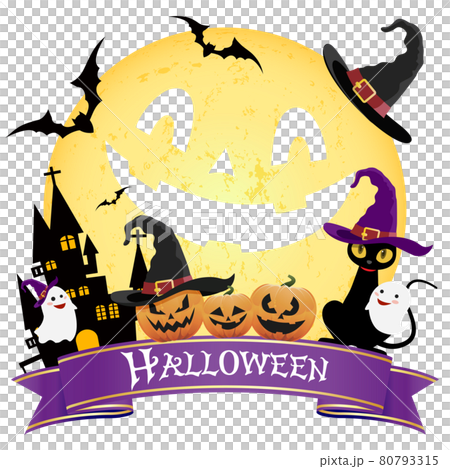 萬聖節形像素材 80793315