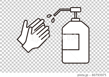 ハンドソープと手 80793975
