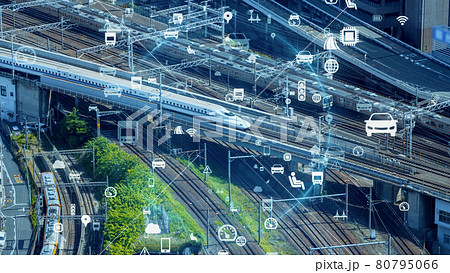 鉄道とテクノロジー　ITS　MaaS 80795066