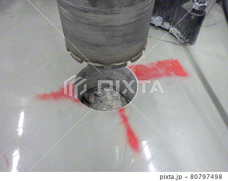コア抜き工事 コア抜き 建築工事 解体工事 床解体 コア抜き工事 コア抜き 建築工事 解体工事 床解体 80797498