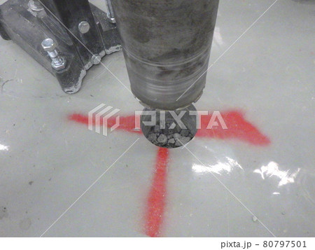 コア抜き工事　コア抜き　建築工事　解体工事　床解体 80797501