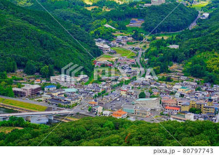 美作市湯郷周辺の風景 美作市湯郷周辺の風景 80797743