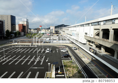 新山口駅　駅前広場 80798053